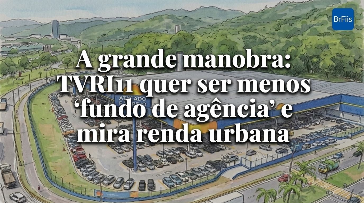 A grande manobra: TVRI11 quer ser menos 'fundo de agência' e mira renda urbana