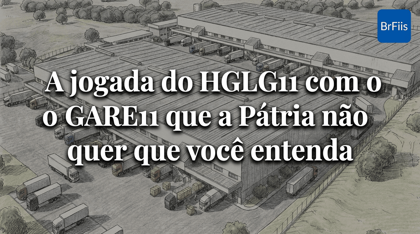 A jogada do HGLG11 com o GARE11 que a Pátria não quer que você entenda