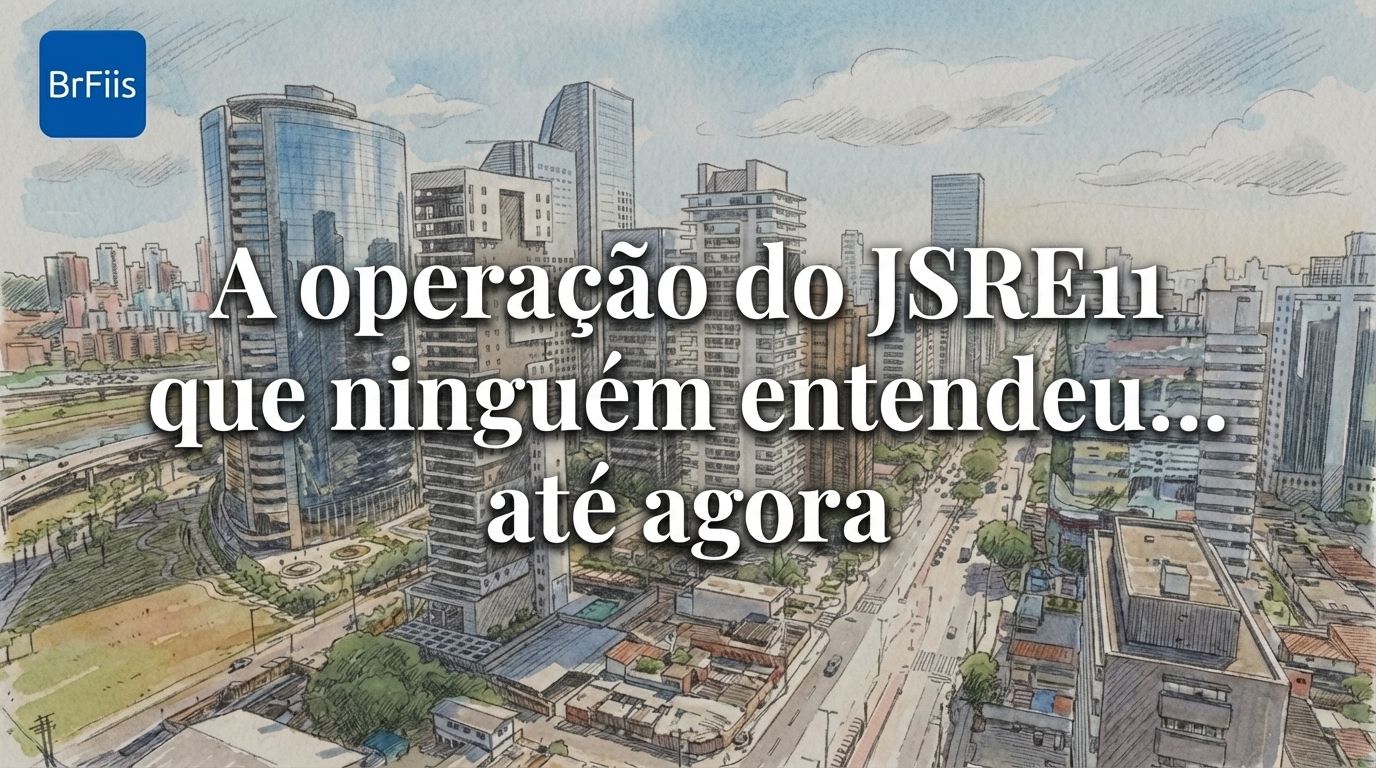 A operação do JSRE11 que ninguém entendeu... até agora