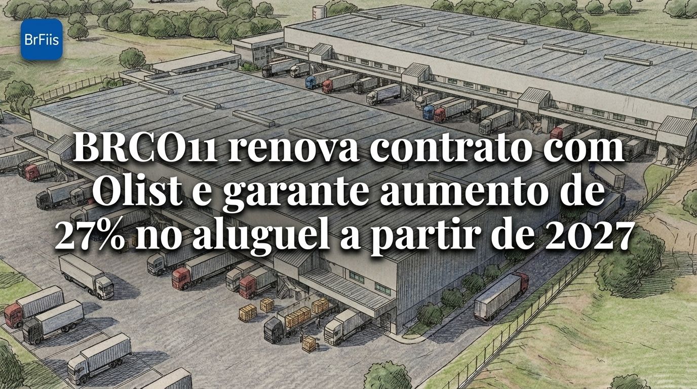 BRCO11 renova contrato com Olist e garante aumento de 27% no aluguel a partir de 2027