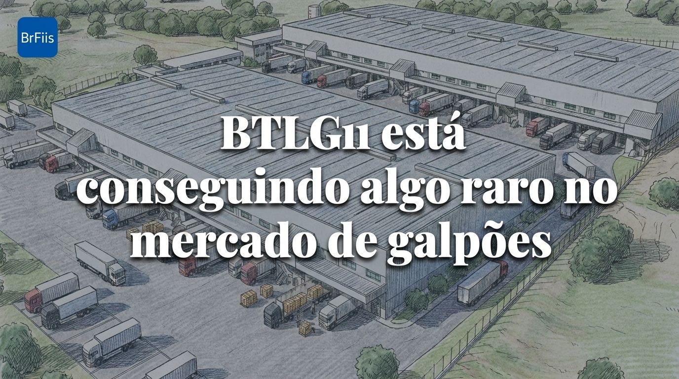 BTLG11 está conseguindo algo raro no mercado de galpões