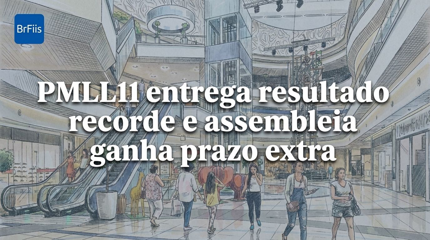 PMLL11 entrega resultado recorde e assembleia ganha prazo extra